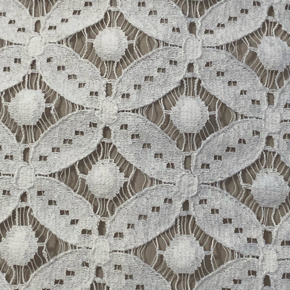 Apt. 9 Dress White Lace Overlay with Tan Lining Size Small - Picture 11 of 11